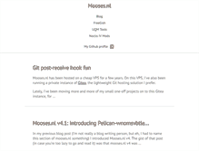 Tablet Screenshot of mooses.nl